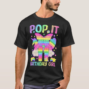 T-shirt 11e anniversaire Fidget Jouet Pop It Anniversaire