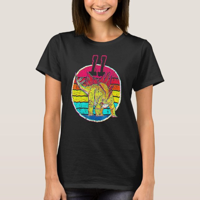 T-shirt 11e Anniversaire I Stegosaurus Stenops I Family Ma (Devant)