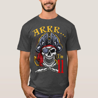T-shirt 11e anniversaire Pirate Eleven