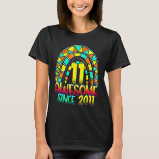 T-shirt 11e anniversaire stupéfiant depuis 2011 Anniversai