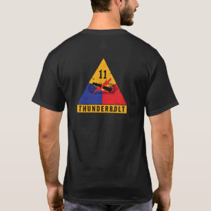 T-shirt 11e division blindée "Thunderbolt"