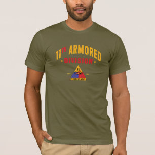 T-shirt 11e division blindée "Thunderbolt"