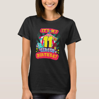 T-shirt 11e Fête Carnavale D'Anniversaire Du Cirque Au Onz