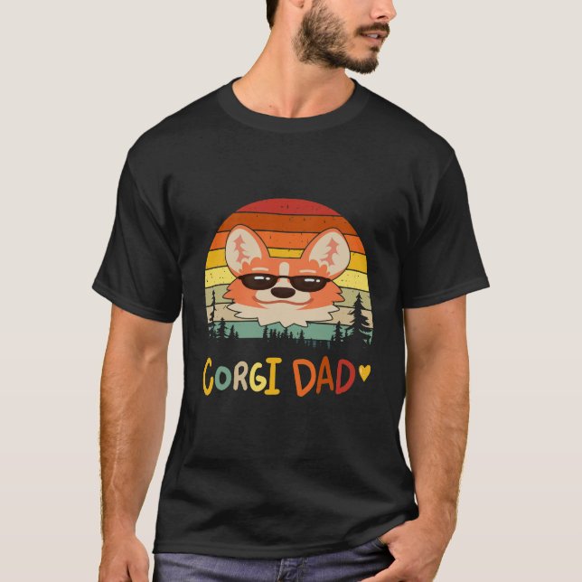 T-shirt 120 Corgi Papa (Devant)