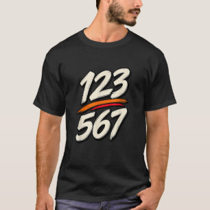 T-shirt 123 567 Danse Salsa Humour Pour Maman Danseuse
