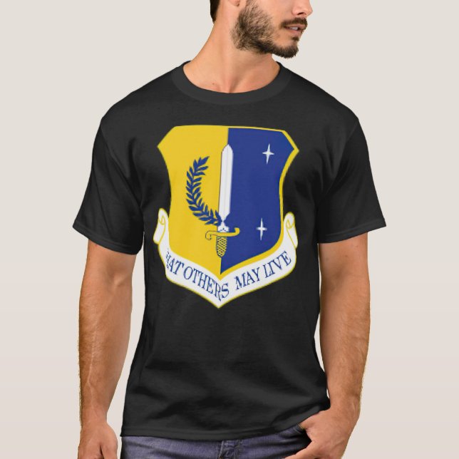 T-shirt 129E Escadre Secourue California Air National Guar (Devant)