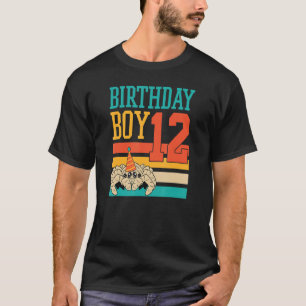 T-shirt 12 ans mignonne Jumping Spider Anniversaire Boy Pa