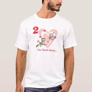 T-shirt 12 jours deux tourterelles