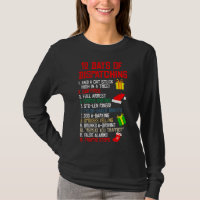 12 Jours D'Expédition Du Pajama De Noël
