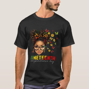 T-shirt 12 juin Fête de l'Indépendance Bun Black Women 202