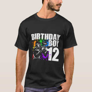 T-shirt 12 Paintball Py 12E Pour