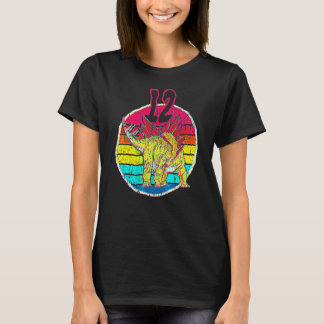 T-shirt 12ème Anniversaire I Stegosaurus Stenops I Family