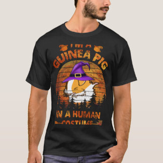 T-shirt 133 Costumes De Cochon De Guinée Pour Humains