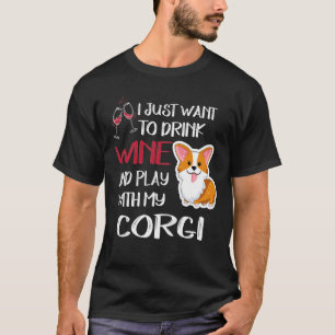 T-shirt 137 Je Veux Juste Boire Du Vin