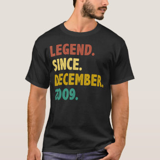 T-shirt 13 Ans Légende depuis Décembre 2009 13ème Bir