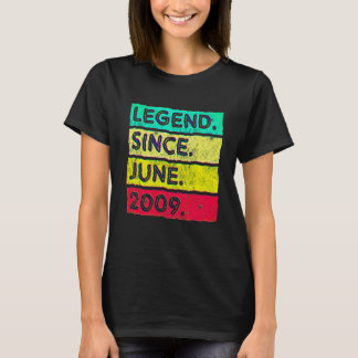 T-shirt 13 Ans Légende Vintage depuis Juin 2009 13ème B