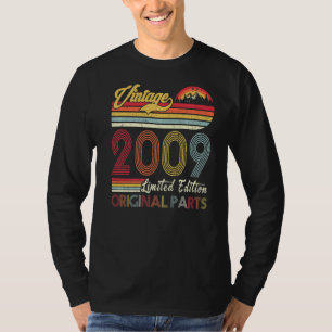T-shirt 13 ans Vintage 2009 13e anniversaire