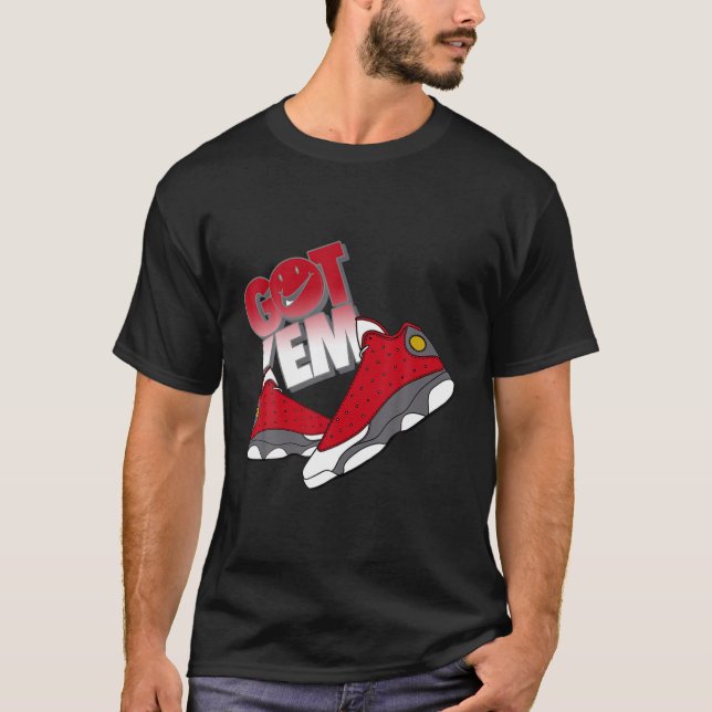 T-shirt 13 Gym Rouge Tee To Match Obtient Em Streetwear Ch (Devant)