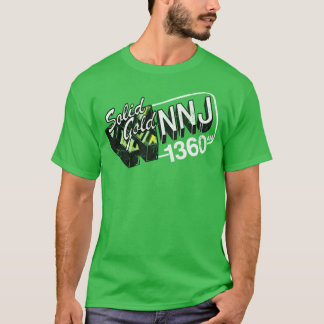 T-shirt 13 h 60 WNNJ New Jersey les années 70 Radio Statio