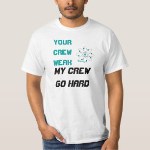 T-shirt $13 mon équipage disparaissent pièce en t dure d