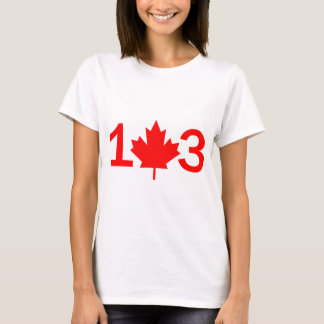 T-shirt 13 provinces et territoires du Canada