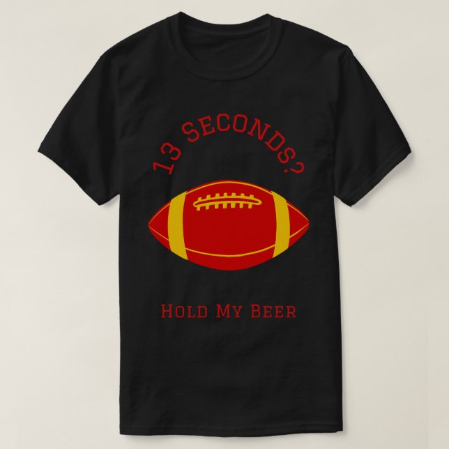 T-shirt 13 secondes 5 (Design devant)