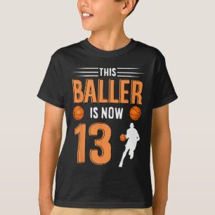 T-shirt 13e anniversaire Bysketbyll - Ce Byller est mainte