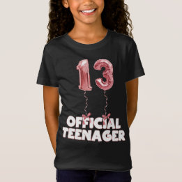T-Shirt 13e anniversaire des ballons à huile officiels pou