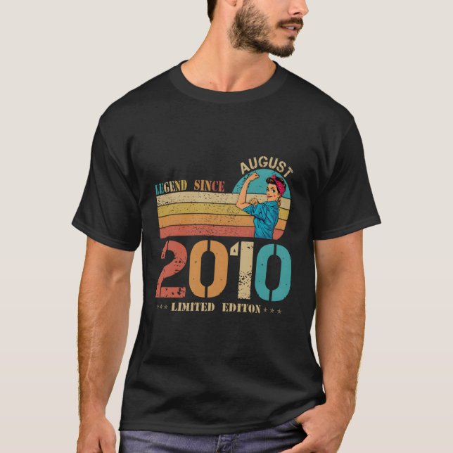 T-shirt 13E Légende Depuis Août 2010 13 (Devant)