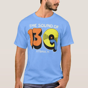 T-shirt 13Q Pittsburgh Retro Defunct Radio Station 1