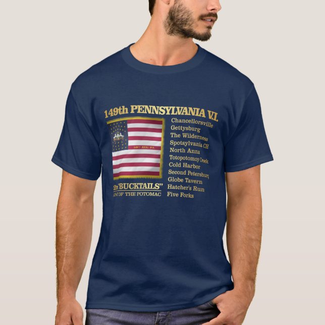 T-shirt 149e Pennsylvanie VI (BH) (Devant)