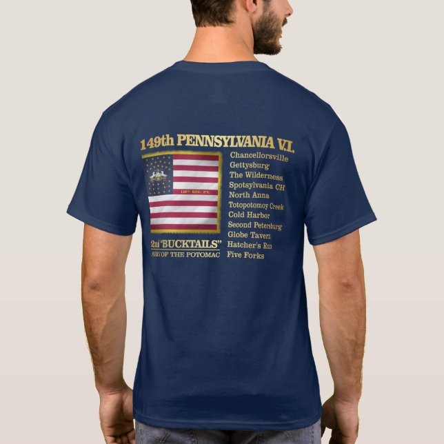 T-shirt 149e Pennsylvanie VI (BH) (Dos)