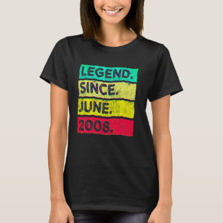 T-shirt 14 Ans Légende Vintage depuis Juin 2008 14ème B
