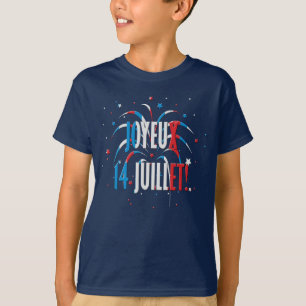 T-shirt 14 juillet Joyeux 14 Juillet