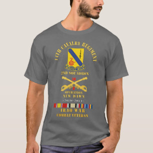 T-shirt 14e régiment de cavalerie w Cav Br 2e escadron OND