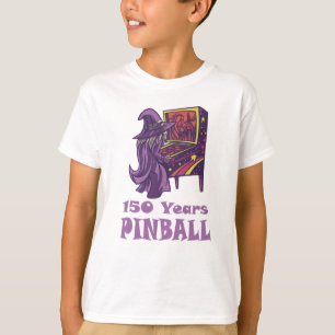 T-shirt 150 ans Pinball Assistant Arcade Anniversaire