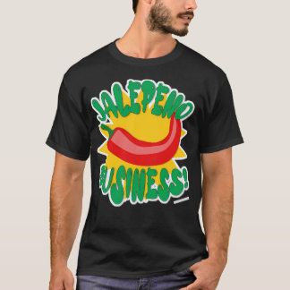 T-shirt 151 Jalepeno Humour poivron chaud pour affaires Sl
