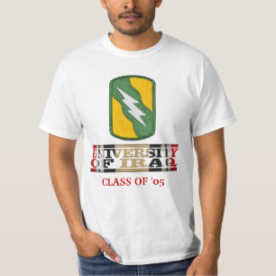 T-shirt 155th Université lourde de BCT de chemise de