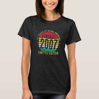 T-shirt 15 Ans Vintage 2003 15e Anniversaire