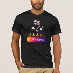T-shirt #15. Joyeux Diwali, la fête des lumières de l'In