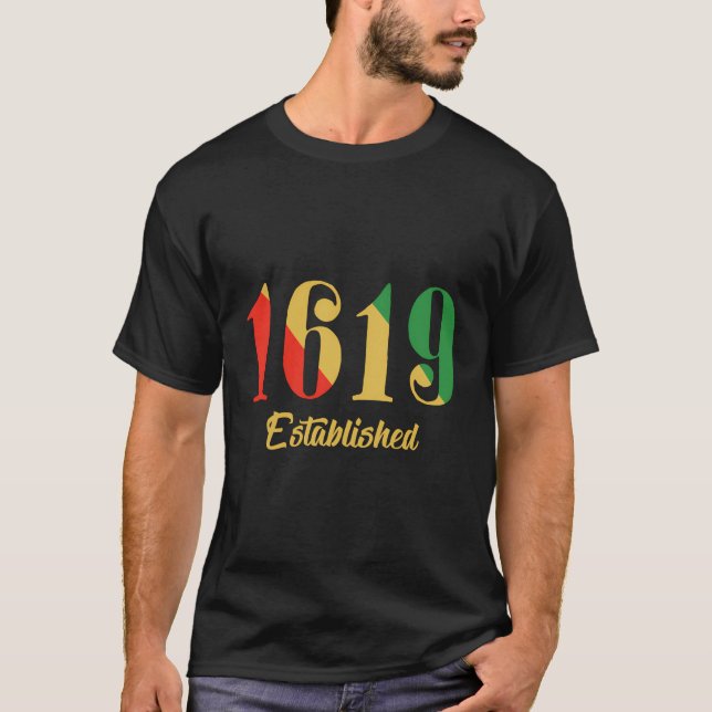 T-shirt 1619 Établi (Devant)