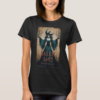T-shirt 1692 Ils Ont Manqué Une Tria Féministe D'Halloween