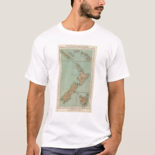 T-shirt 169 Nouvelle Zélande, Hawaï, Tasmanie