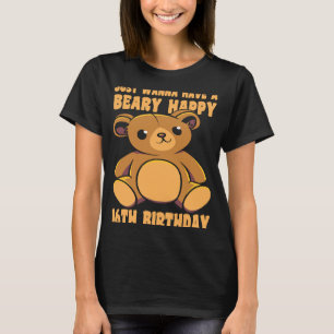 T-shirt 16 Ans Joyeux 16e Anniversaire Béary Joyeux 16e B