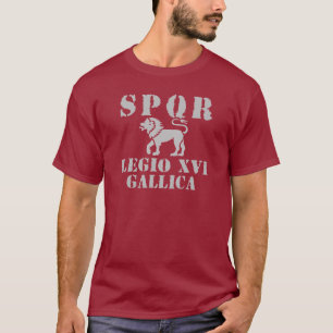 T-shirt 16 légion d'Octavian/Augustus 16èmes - lion roma