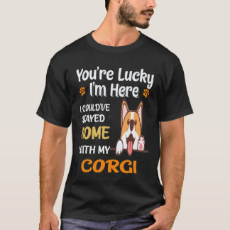 T-shirt 16 Vous êtes un Corgi chanceux