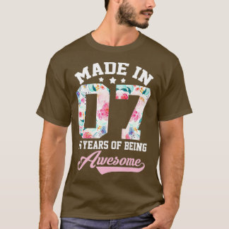 T-shirt 16e Anniversaire Cadeau Fille Pour Filles Jeunes F