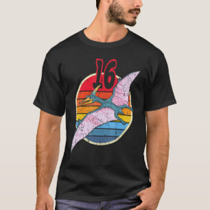 T-shirt 16e anniversaire I Pterodactylus I Famille Corresp
