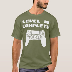 T-shirt 16e Anniversaire Sweet 16 Ans Anniversaire de jeu