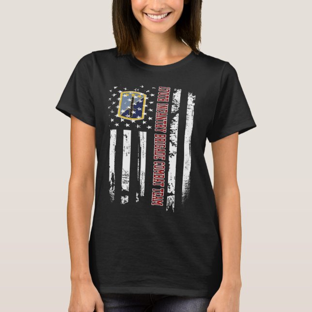 T-shirt 170th Infantry Brigade Combat Team Veteran Veteran (Devant)